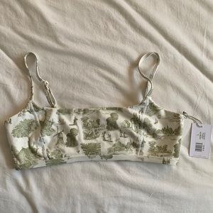 NWT WeWoreWhat Toile Cami Bra